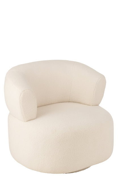 Lounge Seat Universe Foam/Fabric White
