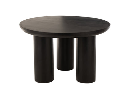 Dinning Table Trio Mango Wood Black