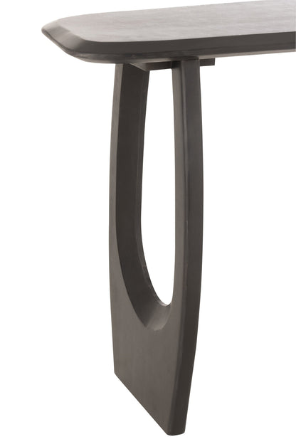 Console Mark Mango Wood Black