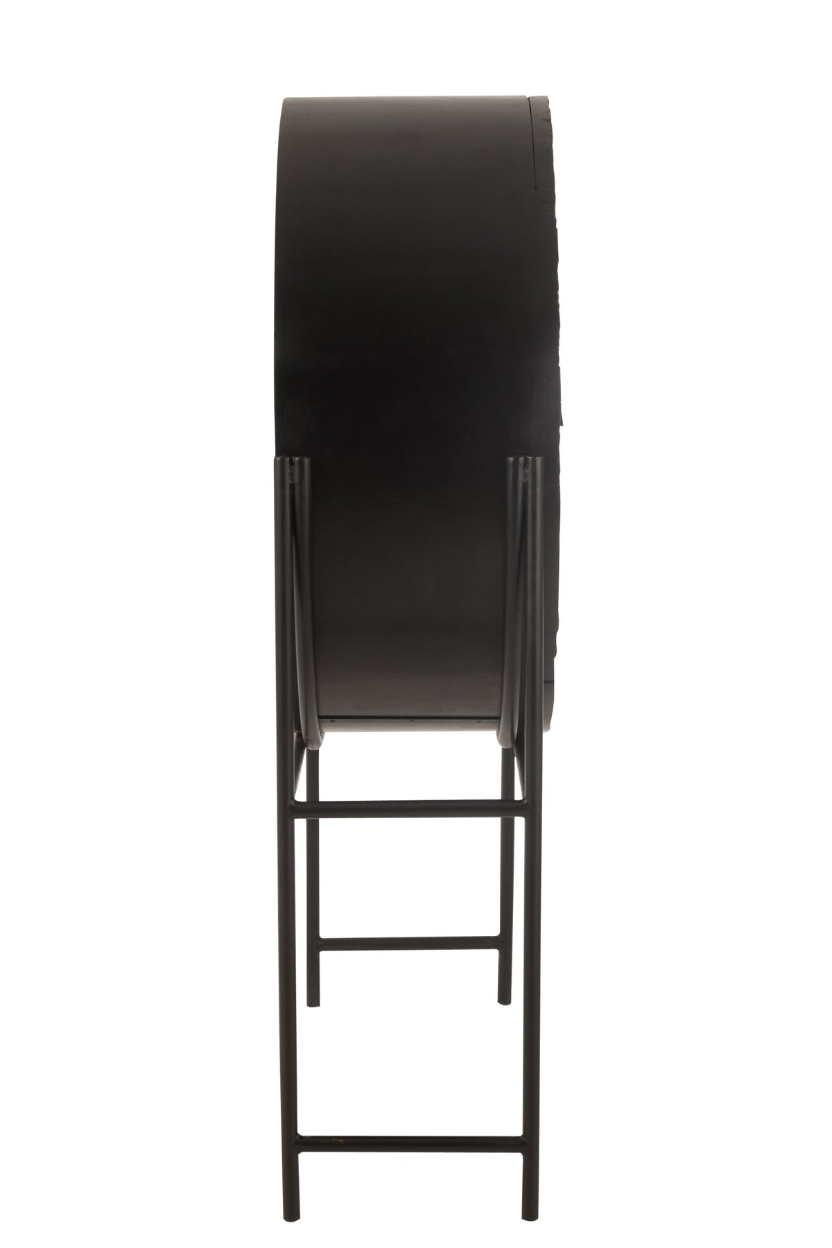 Cabinet Bar Shanil Recycled Wood/Mdf Black