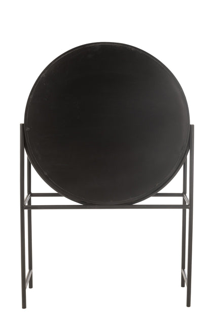 Cabinet Bar Shanil Recycled Wood/Mdf Black