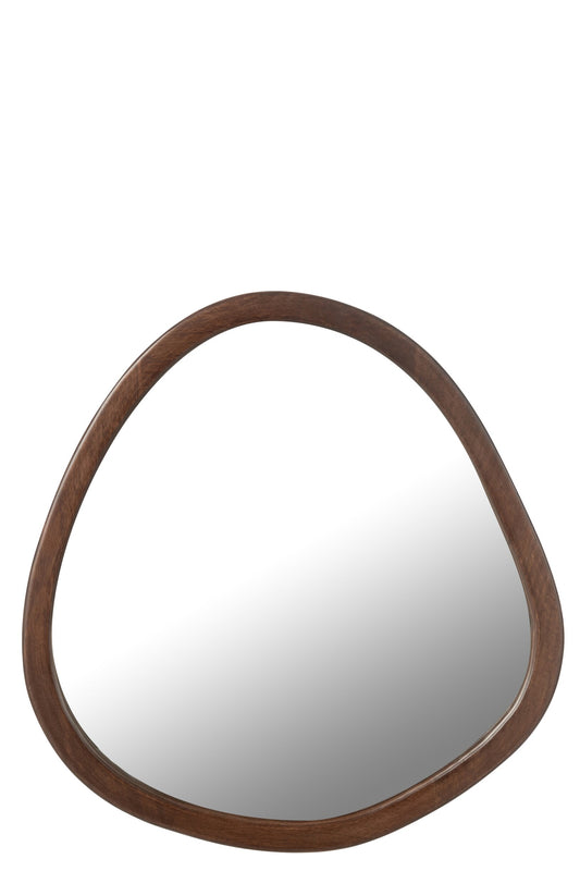 Mirror Whisp Mango Wood/Mdf Brown Large