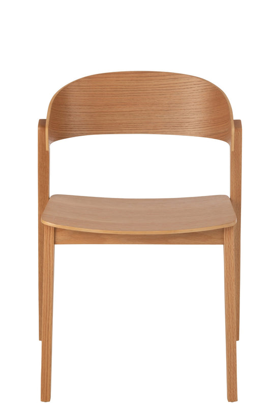 Chair Laga Oak Wood/Plywood Natural