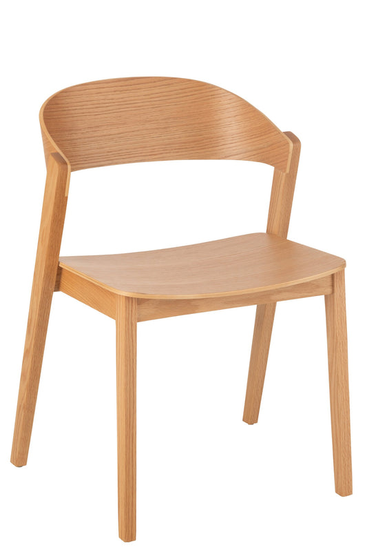 Chair Laga Oak Wood/Plywood Natural