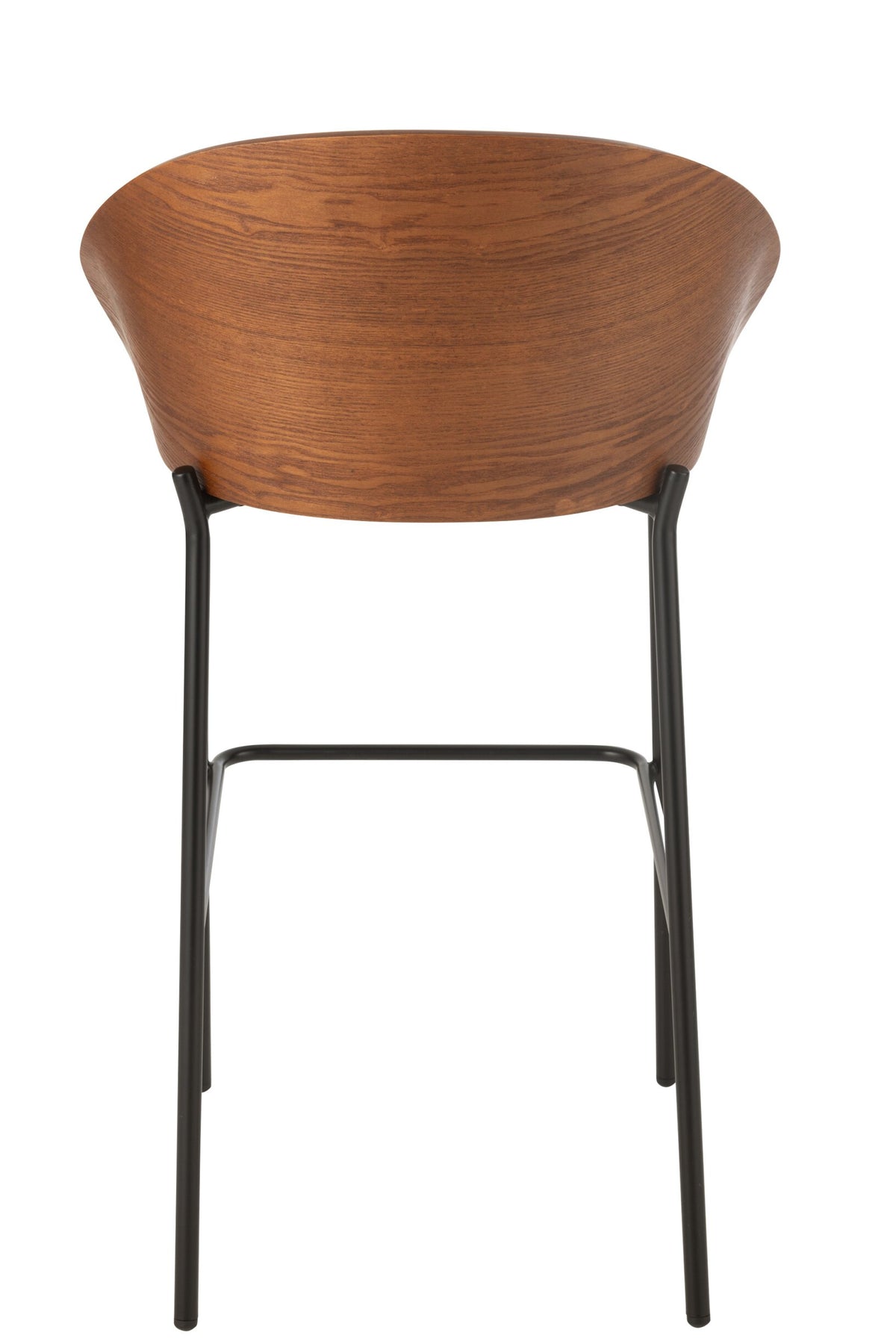 Bar Chair Lone Ply Wood/Metal Brown/Beige
