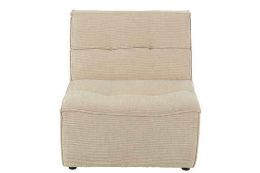 Sofa Grid Poplar Wood/Foam Beige