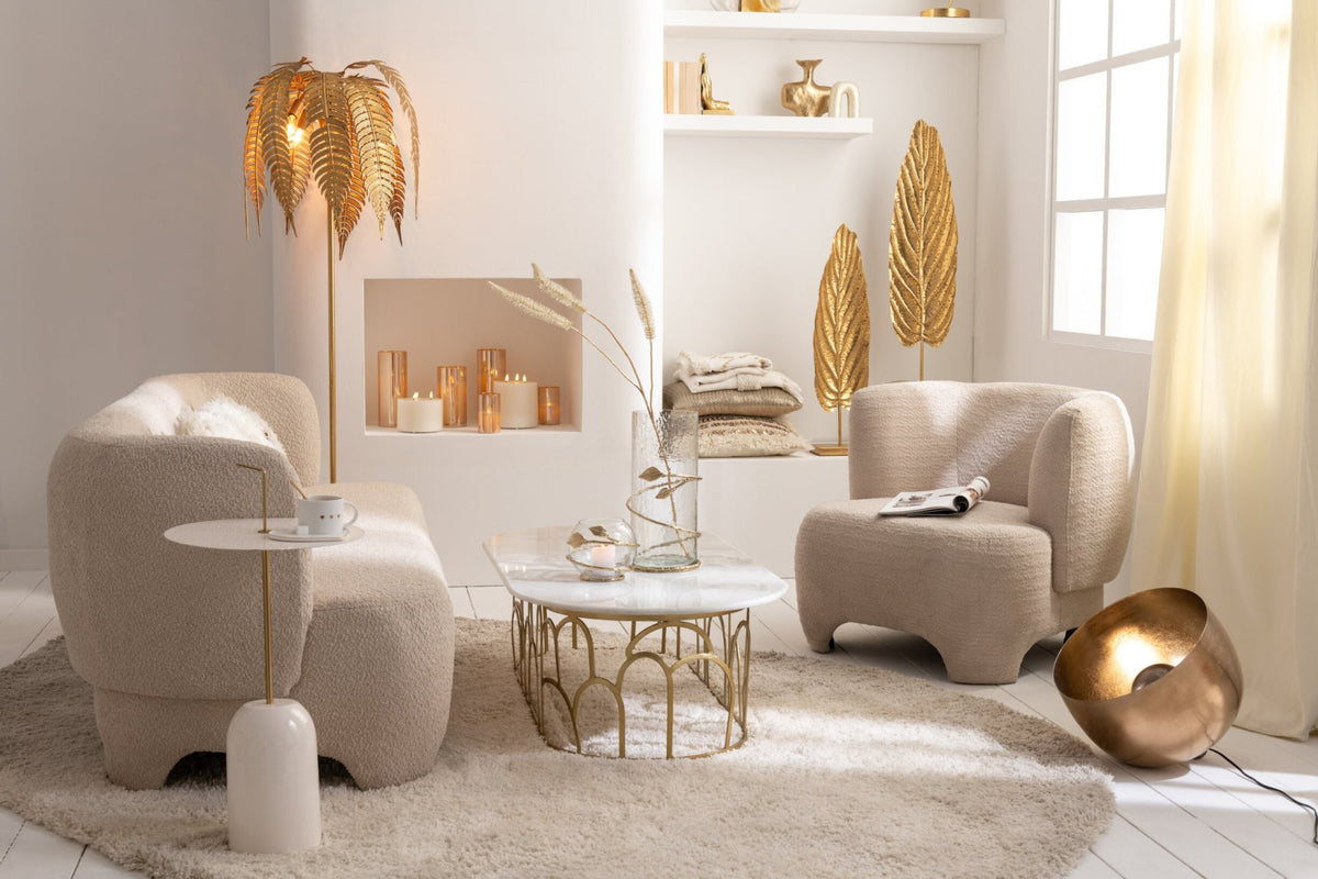 Saloon lamp metal gold