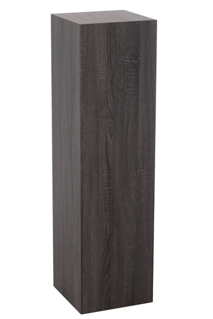 Pedestal Rectangle Mdf/Veneer Grey Large