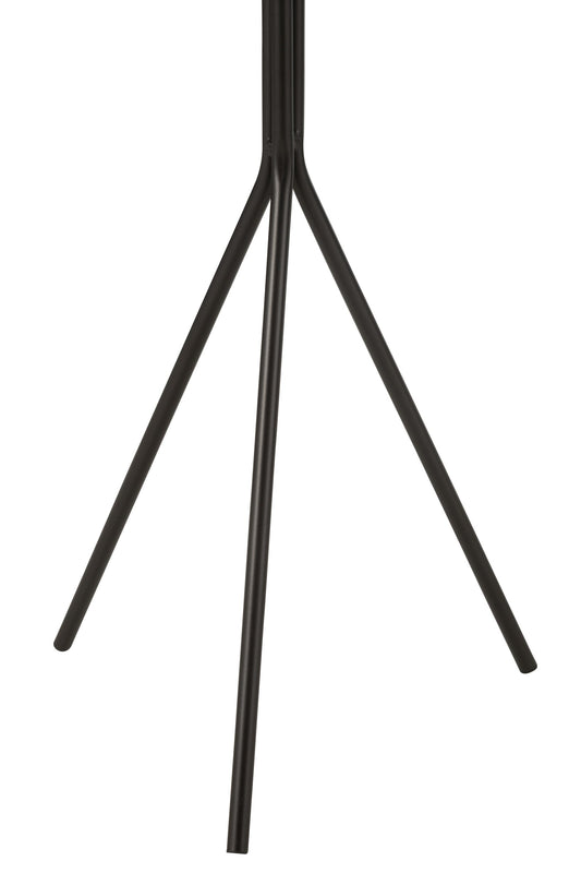Cofee Table Round Metal Black
