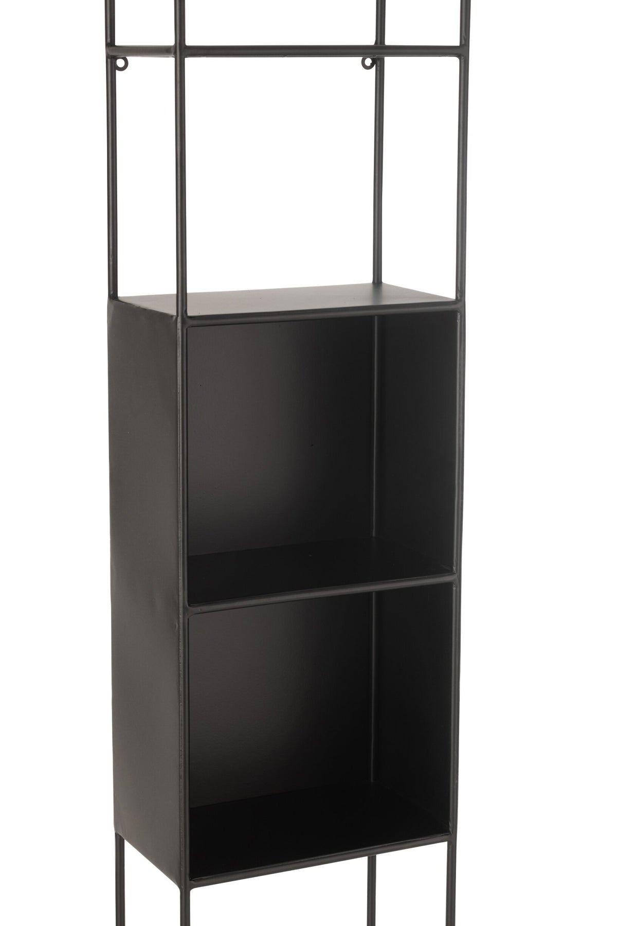 Shelf Ricard Metal/Glass Black