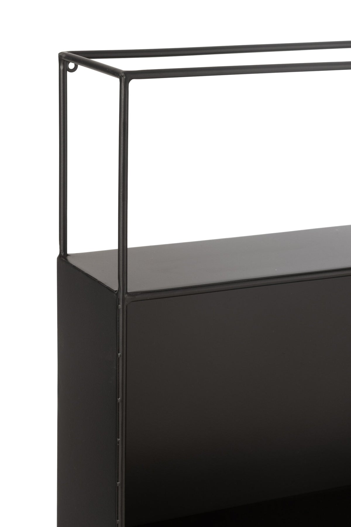 Shelf Seen Metal/Glass Black