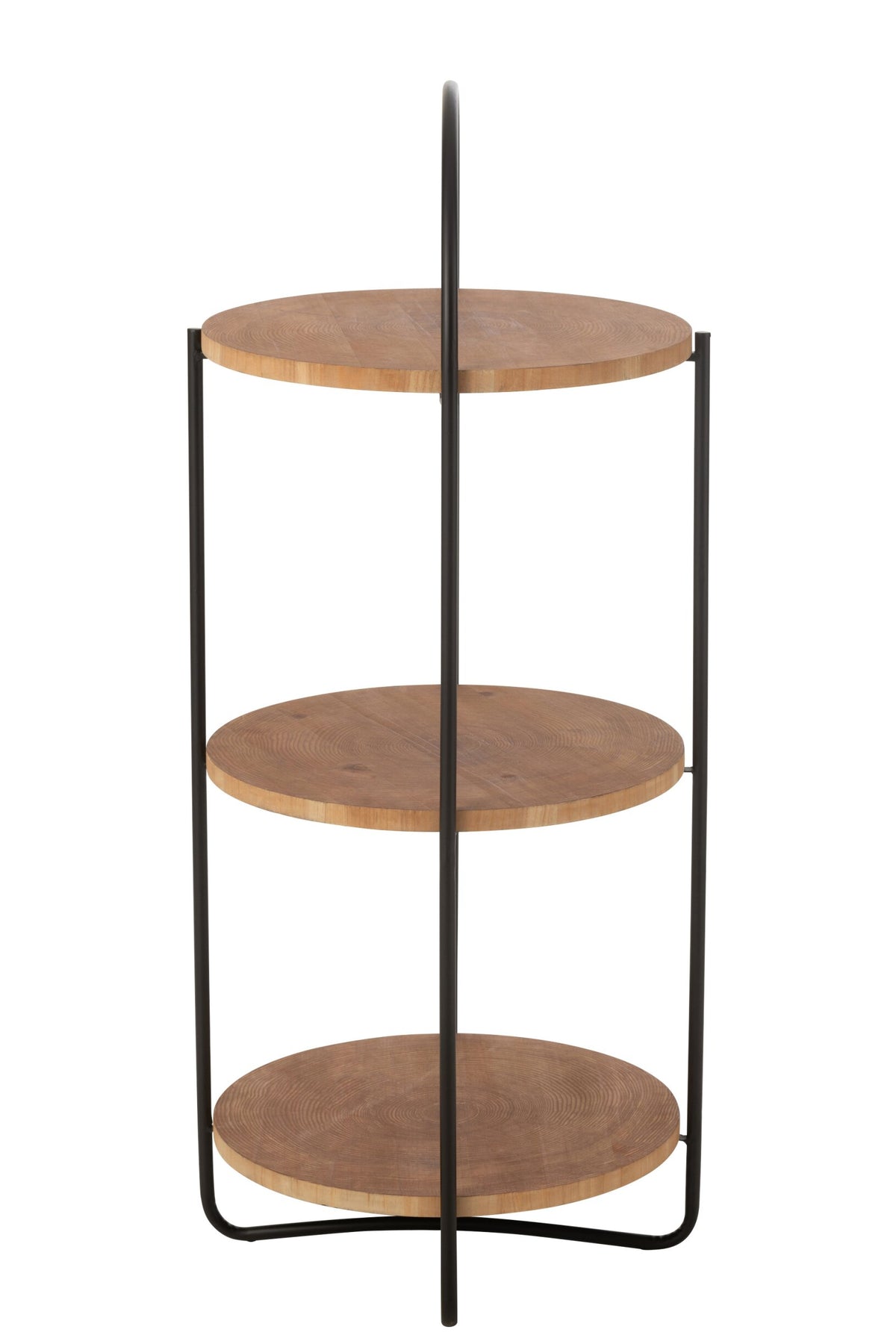 Shelf Mia Mdf/Iron Natural Black