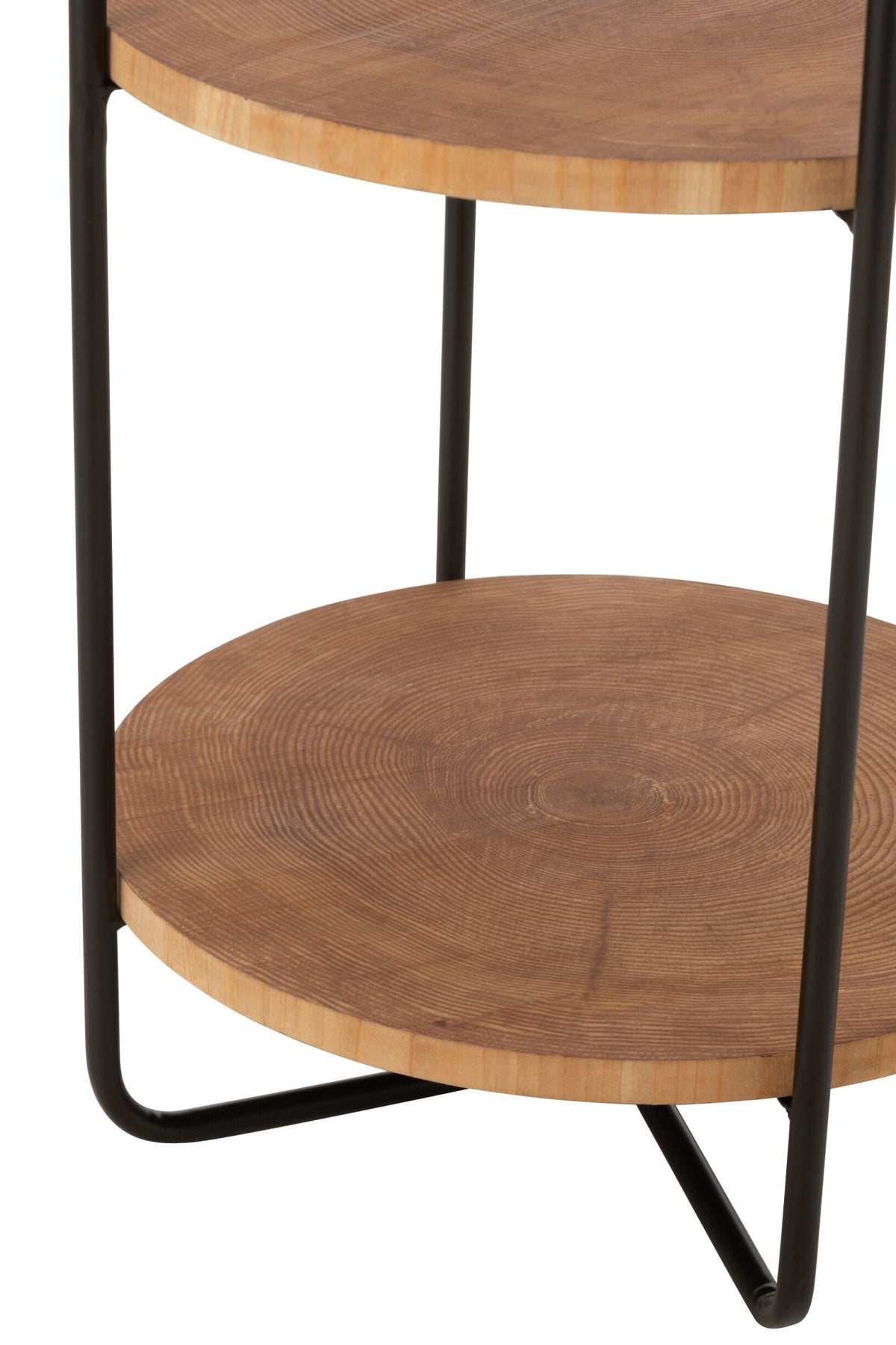 Shelf Mia Mdf/Iron Natural Black