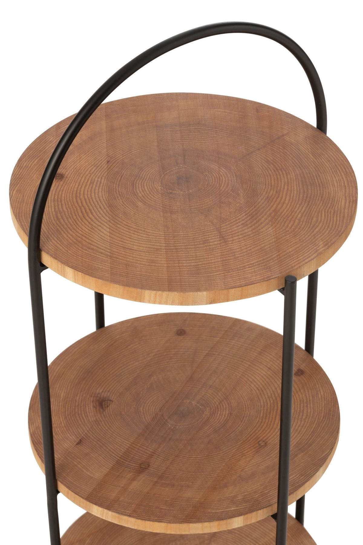 Shelf Mia Mdf/Iron Natural Black