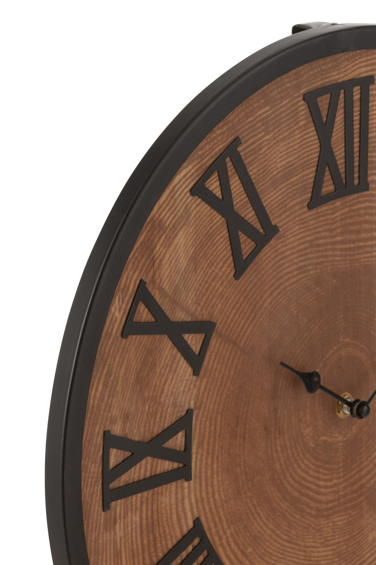 Wall Clock Nue Mdf/Iron Natural Small