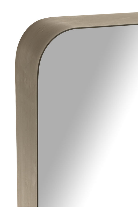 Mirror Markus Metal/Glass Dark Brown L