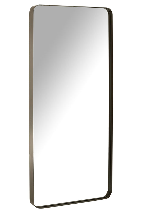 Mirror Markus Metal/Glass Dark Brown L