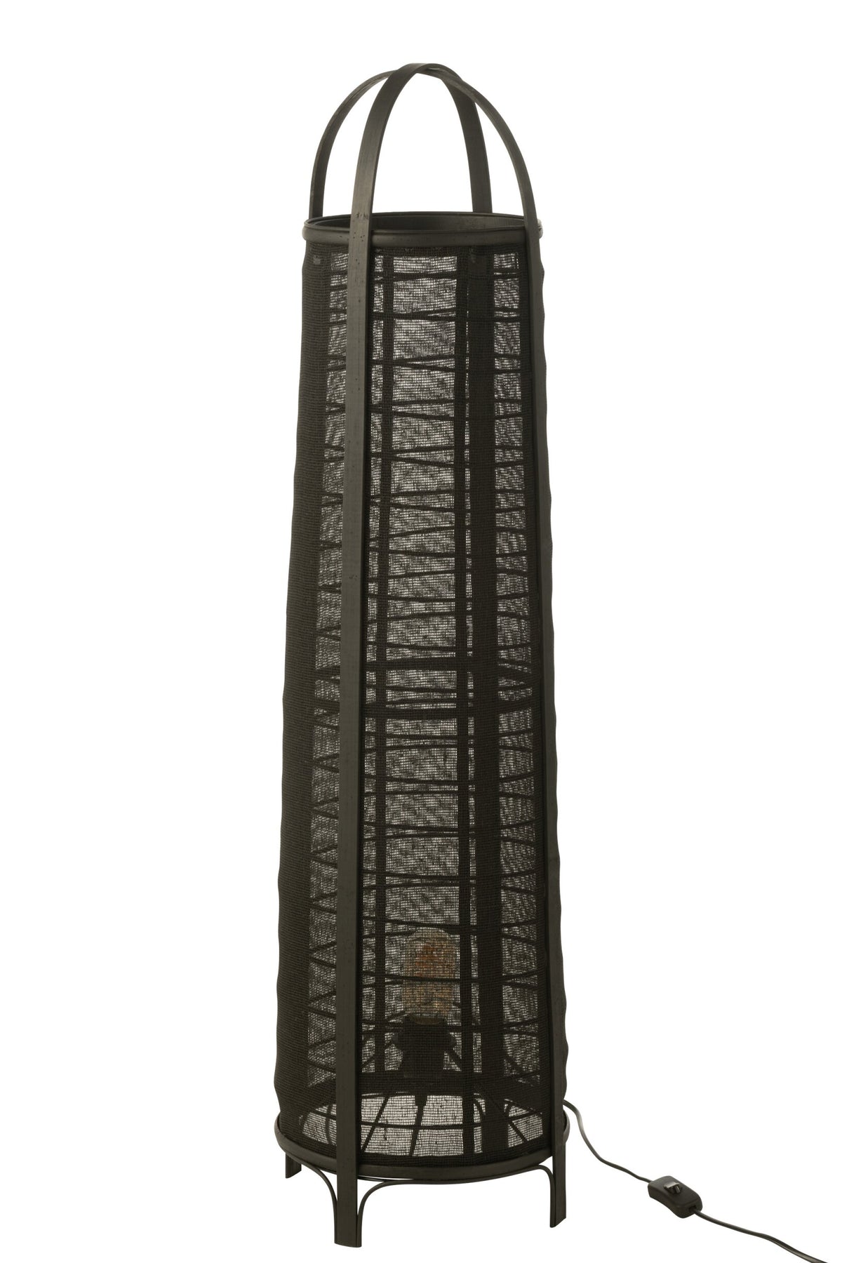 Lamp Don cotton/bamboo black