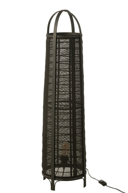 Lamp Don cotton/bamboo black