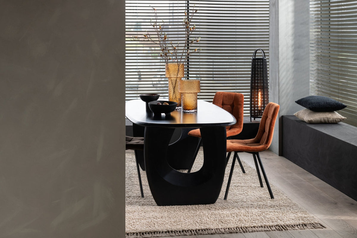 Lamp Don cotton/bamboo black