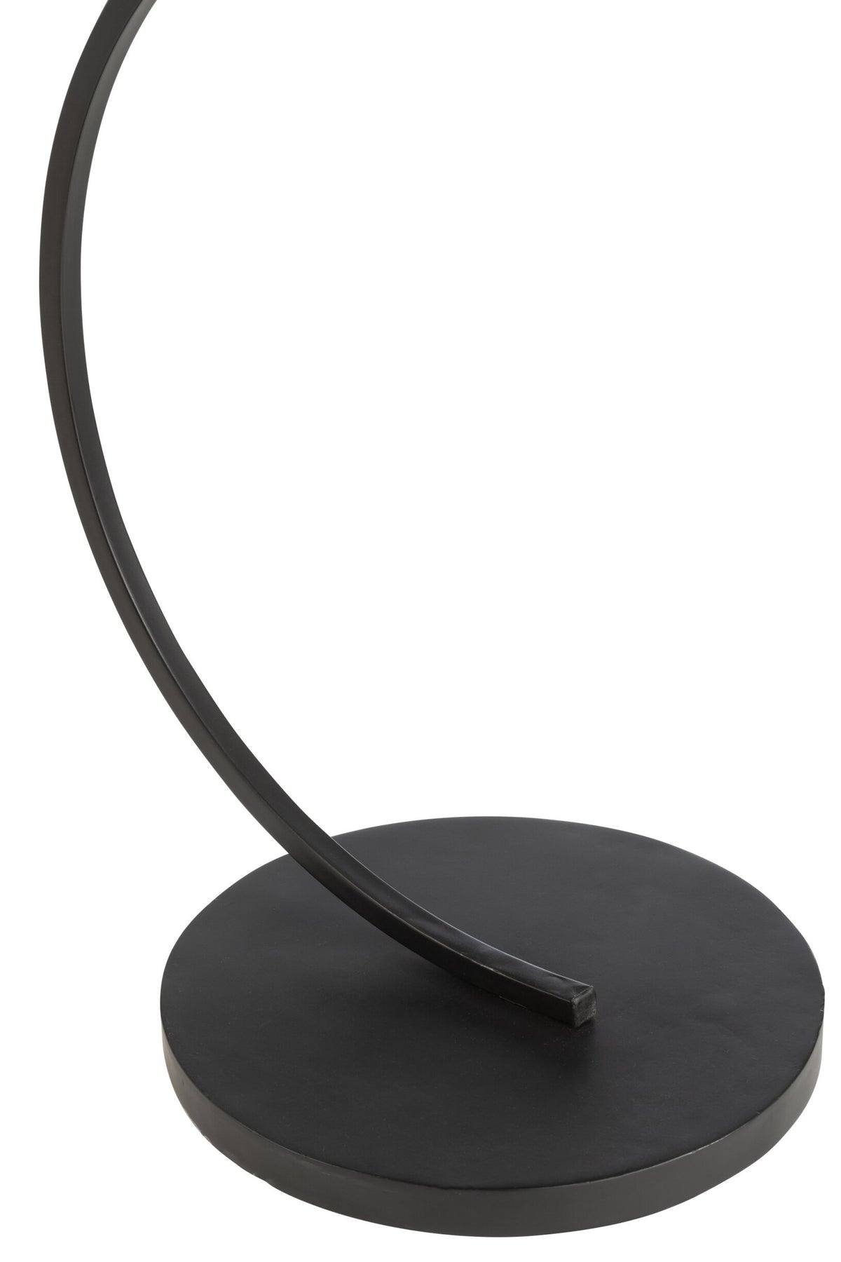 Side Table Swoosh Iron/Mango Wood Brown/Black