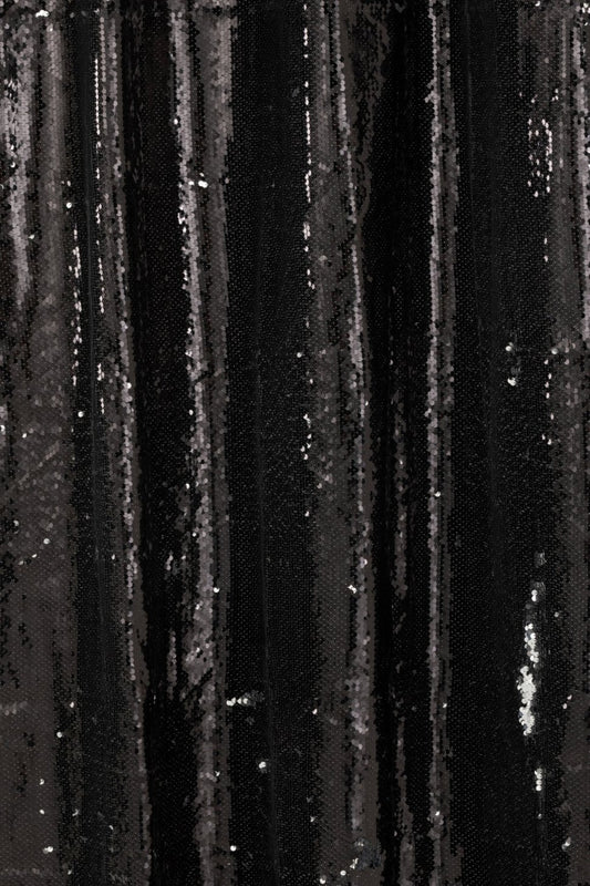 Curtain Reversible Sequin Black/Silver
