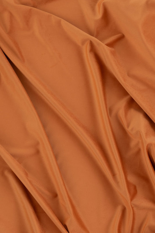 Fabric Long Velvet Ochre