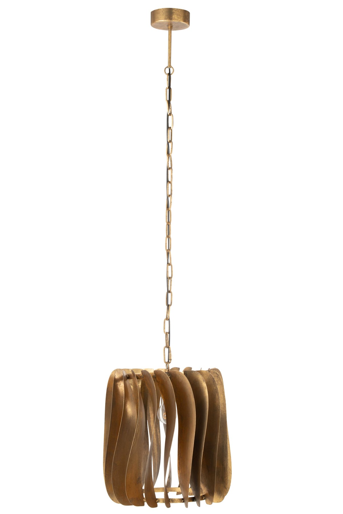 Ceiling light Tina iron black gold