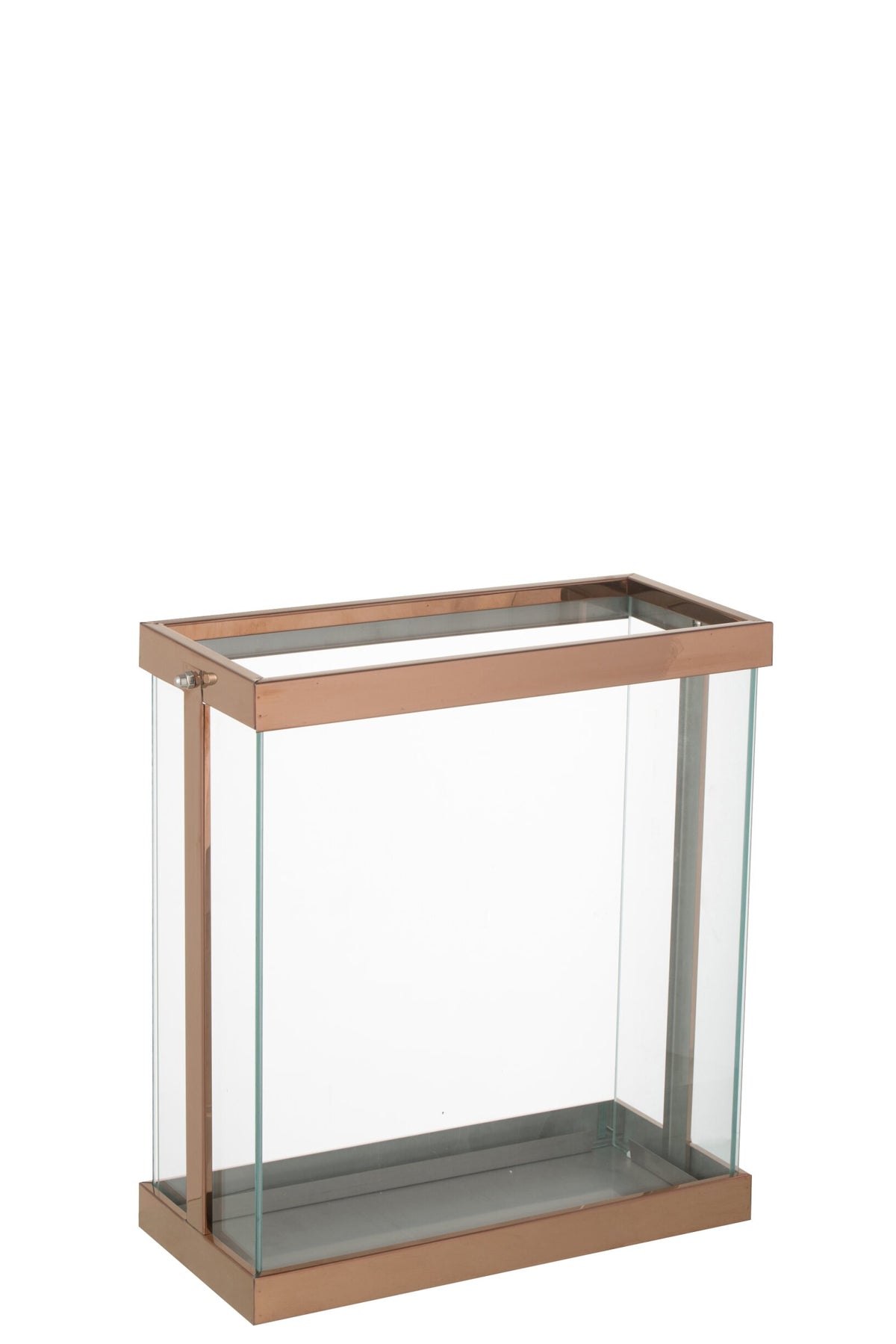 Lantaarn Rechthoekig Enma Ijzer/Glas Koper Large