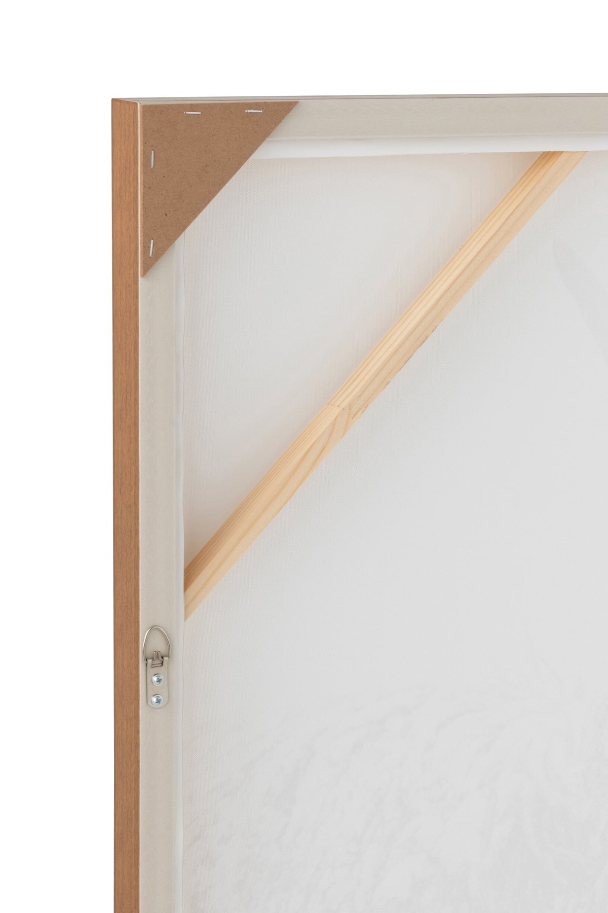 Wall Deco Yak Face Pinewood/Polyresin Brown/White