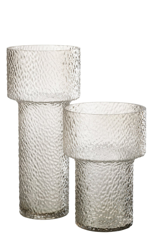 Vase Betty Glass Transparent Large