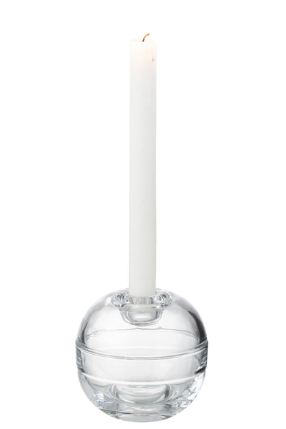 Pot Kaarshouder Glas Transparant