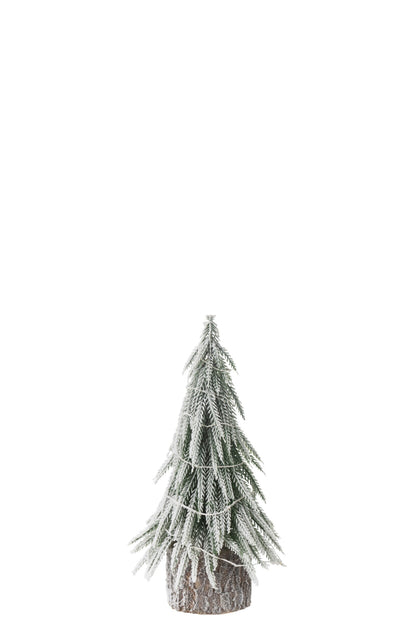 Xmas Tree A+Led Artificial Snow Green Small