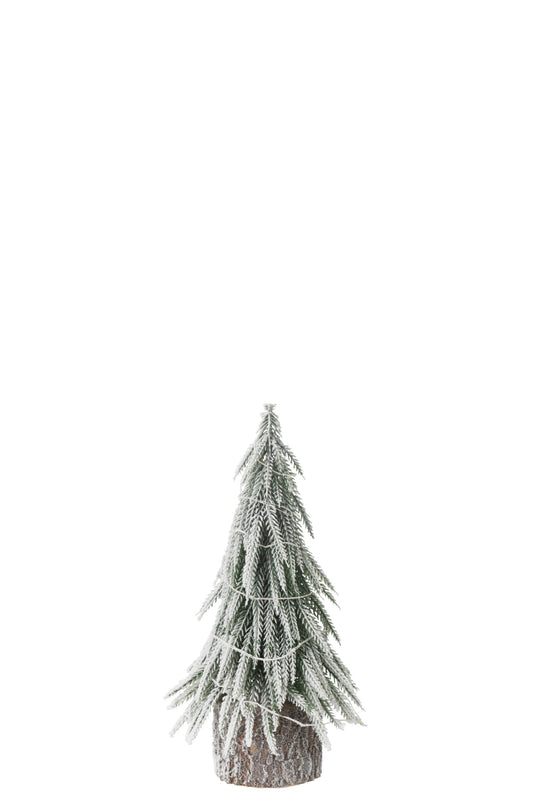 Xmas Tree A+Led Artificial Snow Green Small