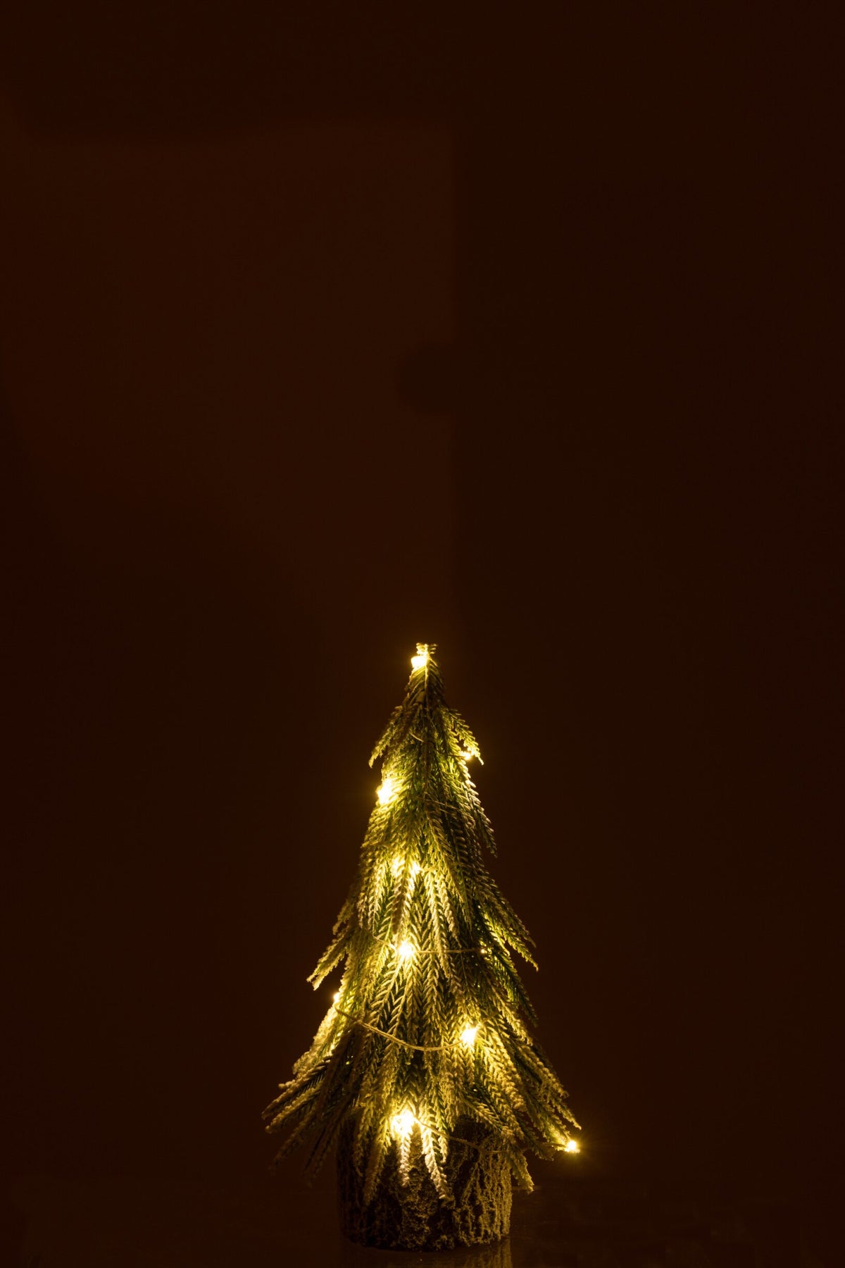 Xmas Tree A+Led Artificial Snow Green Small