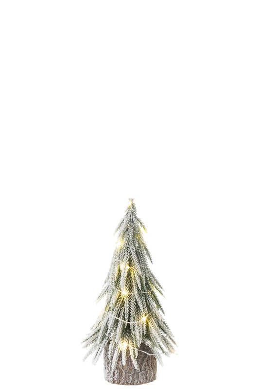 Xmas Tree A+Led Artificial Snow Green Small
