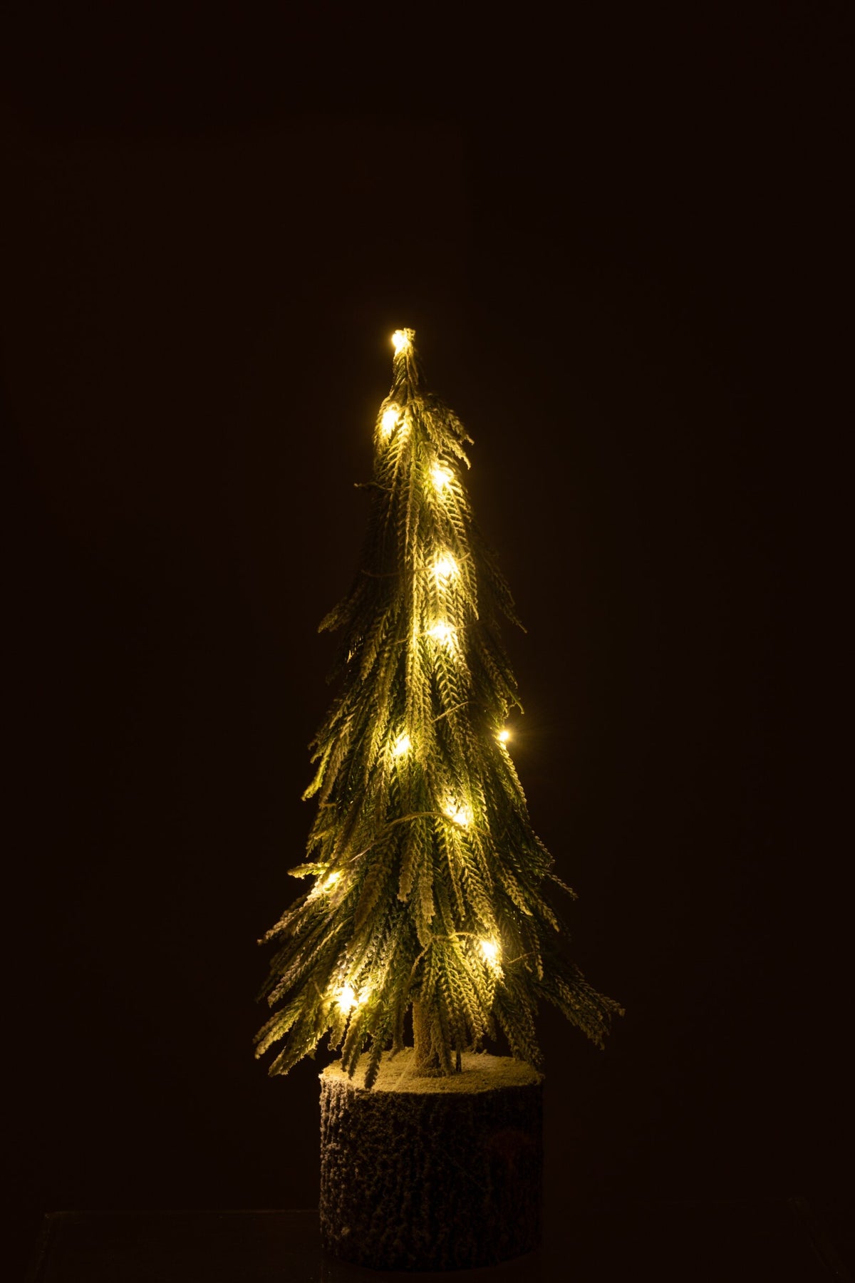 Xmas Tree A+Led Artificial Snow Green Midum