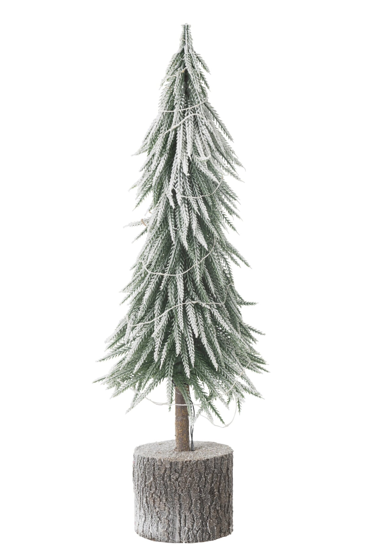 Xmas Tree A +Led Artificial Snow Green Large