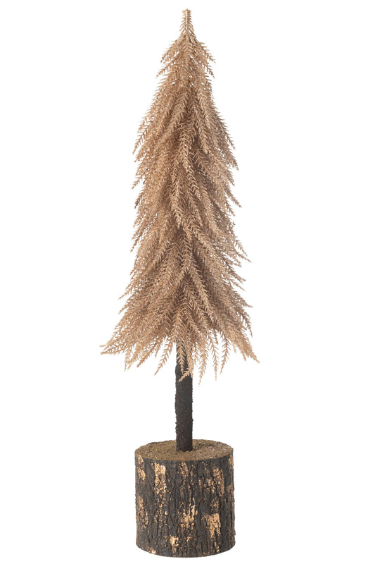 Xmas Tree Artificial Copper Large