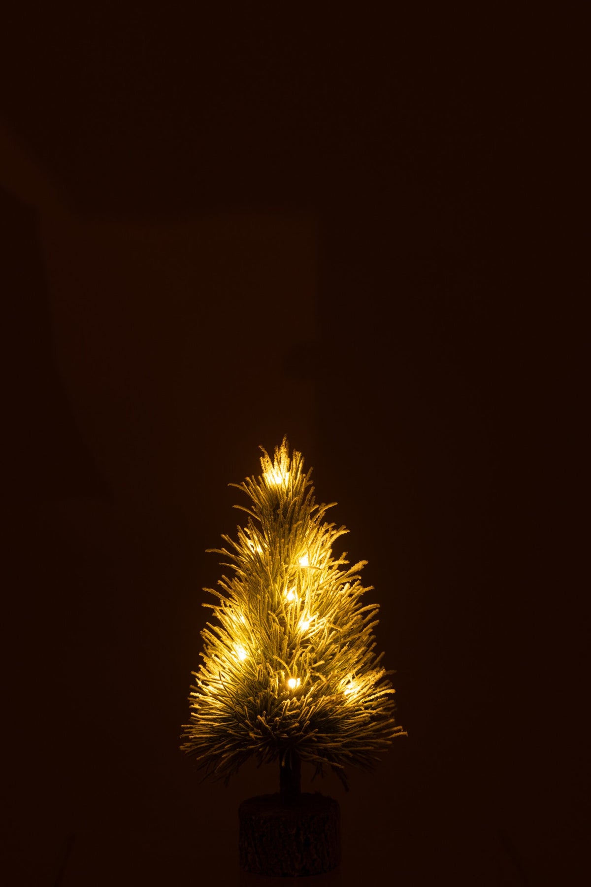 Xmas Tree B+Led Artificial Snow Green Small