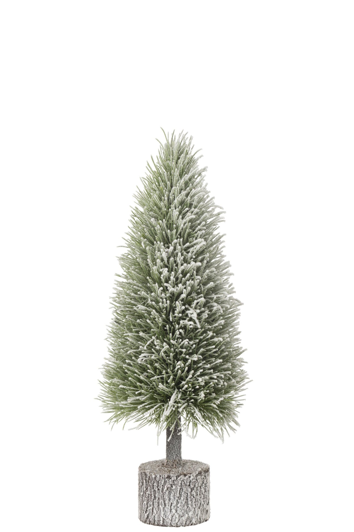 Xmas Tree B+Led Artificial Snow Green Midum