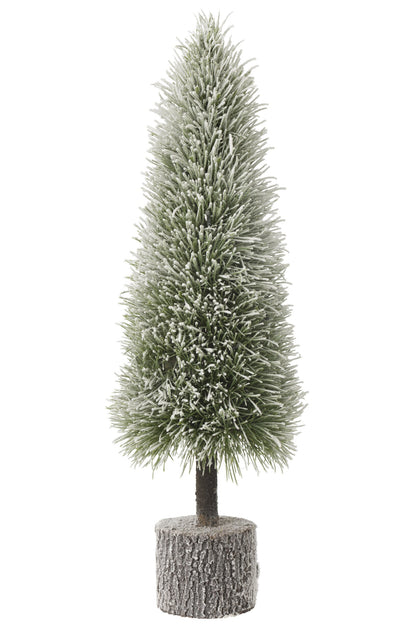 Xmas Tree B +Led Artificial Snow Green Large