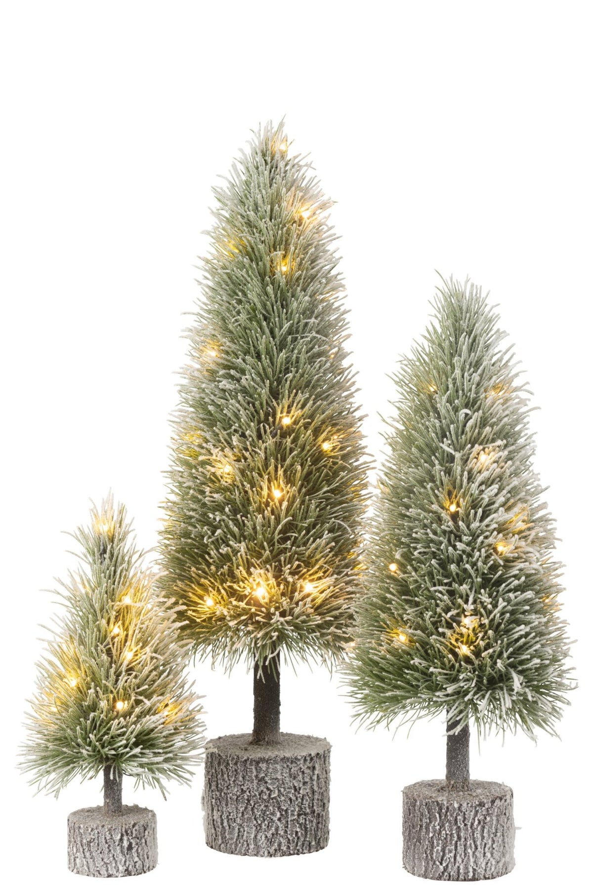 Xmas Tree B +Led Artificial Snow Green Large