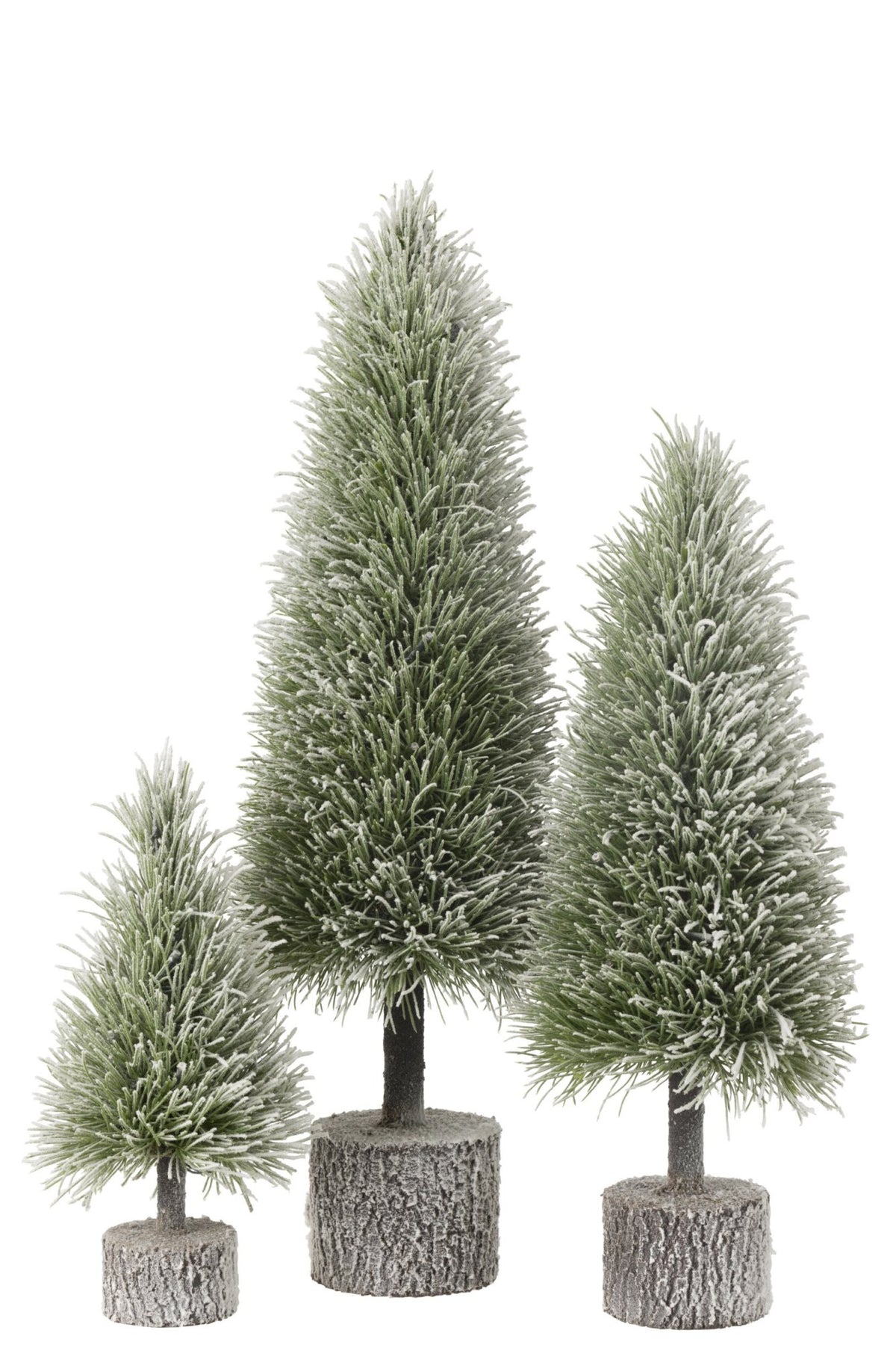 Xmas Tree B +Led Artificial Snow Green Large