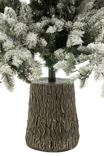 Xmas Tree+Snow 3000led Lights Plastic White