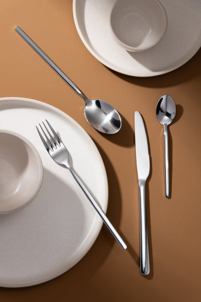Cutlery box B 24 pieces stainless steel shiny silver