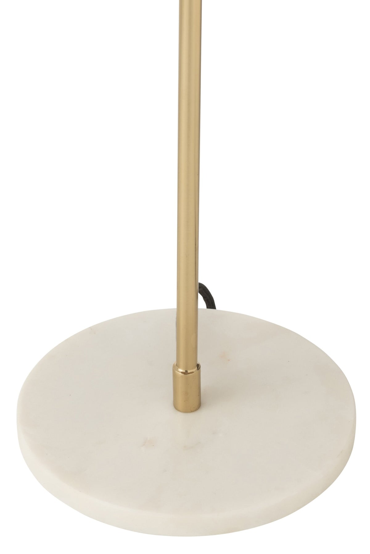 Table lamp metal/marble gold