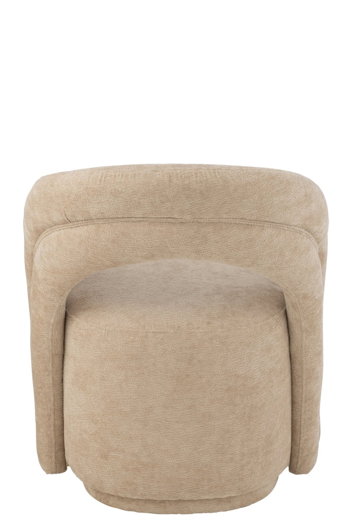 Accent Chair Textile Beige
