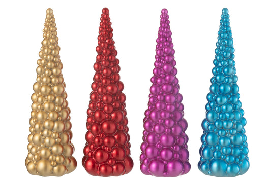 Tree Balls Resin Mix Large Assortment Of 4