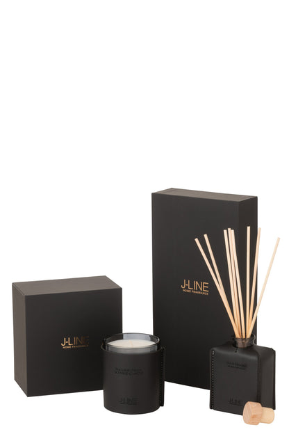 Geurolie Leder Zwart 100ml